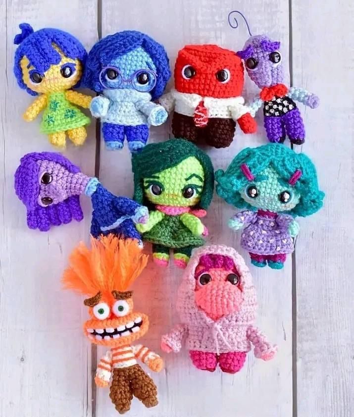 Πλεκτό Κουκλάκι Amigurumi – Θυμός - Image 2