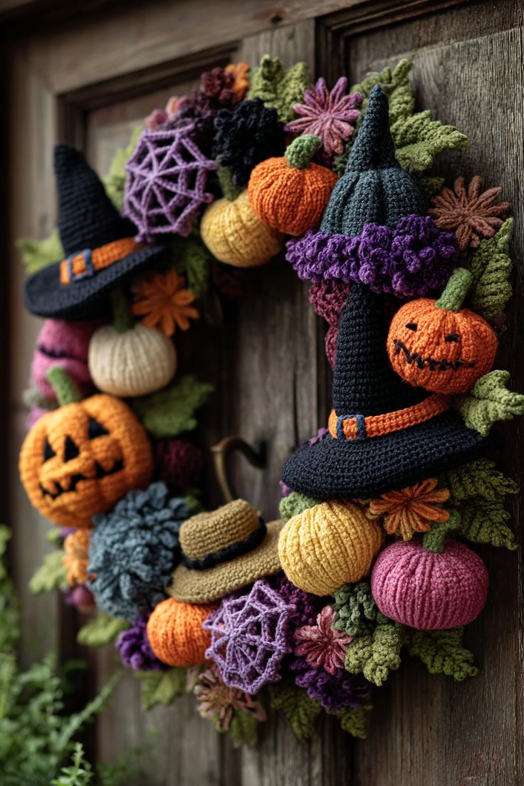 Φθινοπωρινό Στεφάνι Halloween