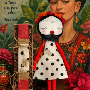 Λαμπλάδα με υφασμάτινη κούκλα Frida