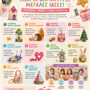 Craft Workshop – Δημιουργία με τα Χέρια